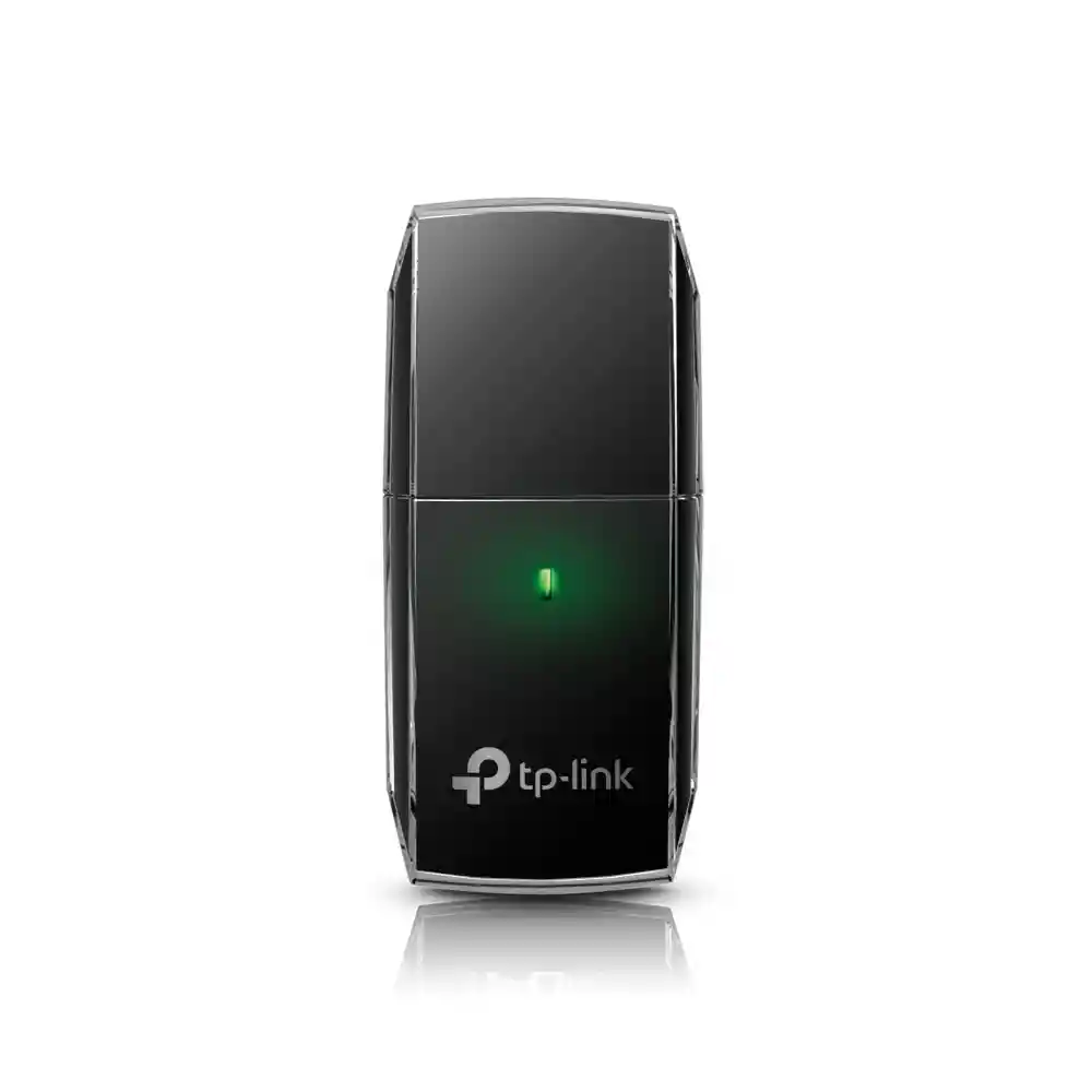 Adaptador De Red Tp-link Usb Inalámbrico Banda Dual Ac600 Archer T2u