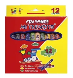 Crayon Mi Trensito Cj X 12 Corto