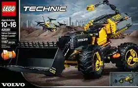 Lego Technic 42081 Volvo Zeux 1167 Piezas Cargador