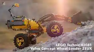 Lego Technic 42081 Volvo Zeux 1167 Piezas Cargador