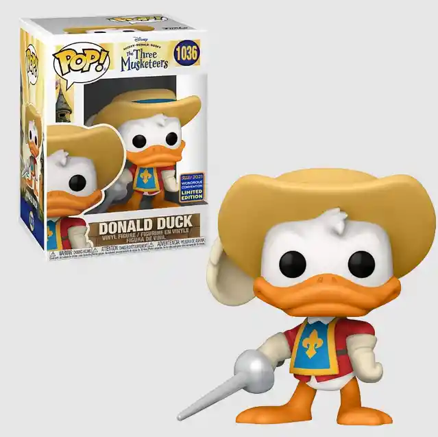 Funko Pop Donald Duck The Three Musketeers 1036 Wondrous Con