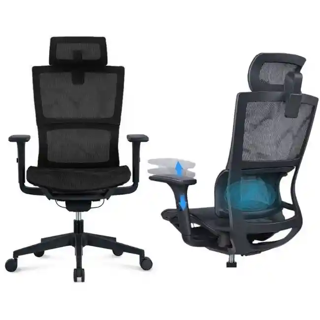 Silla De Oficina Exclusiv Negro