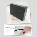 Caja De Luz Con Letras De Combinación Usb Y Baterias