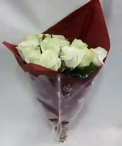 Buquet De Rosas Blancas