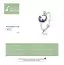 Anillo Para Mujer Gato Luna Ajustable En Plata 925