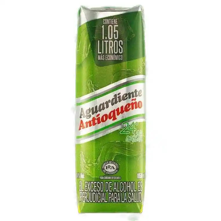 Antioqueño Litro Verde Sin Azucar