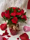 Florero Rojo Deluxe