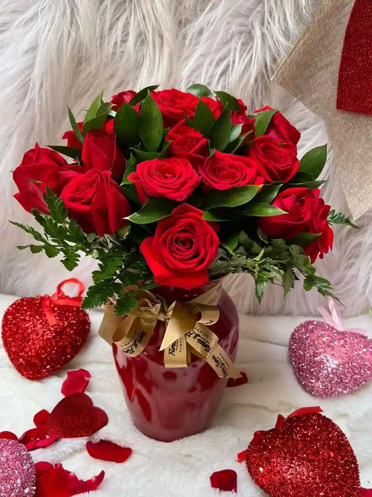 Florero Rojo Deluxe