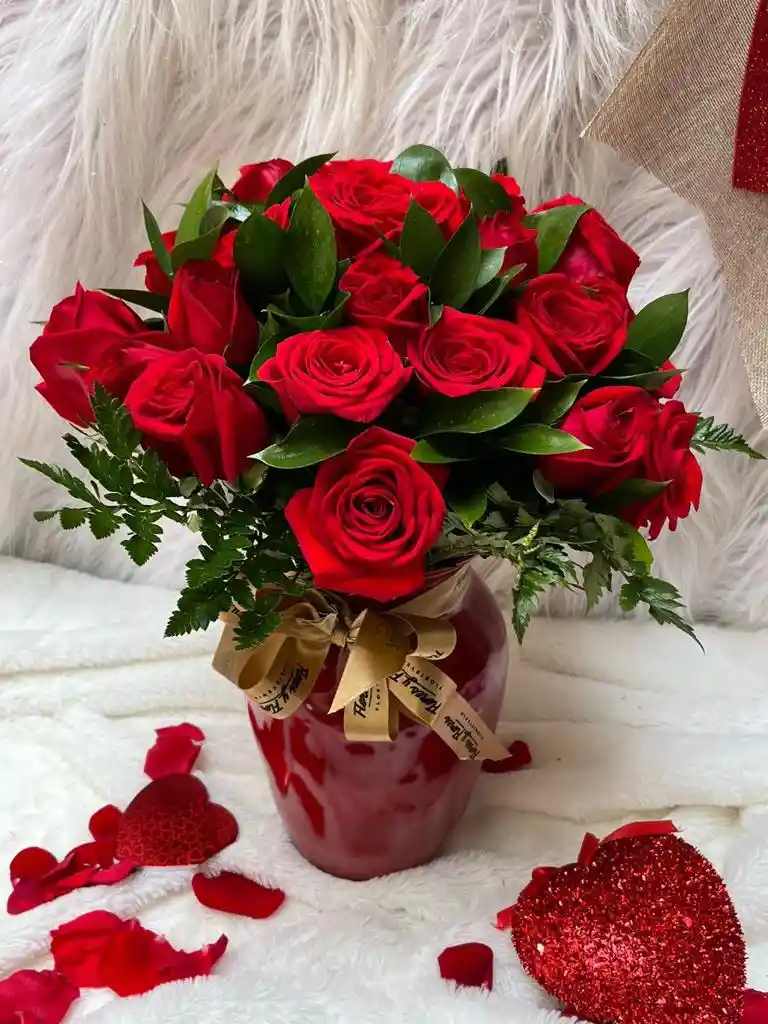 Florero Rojo Deluxe