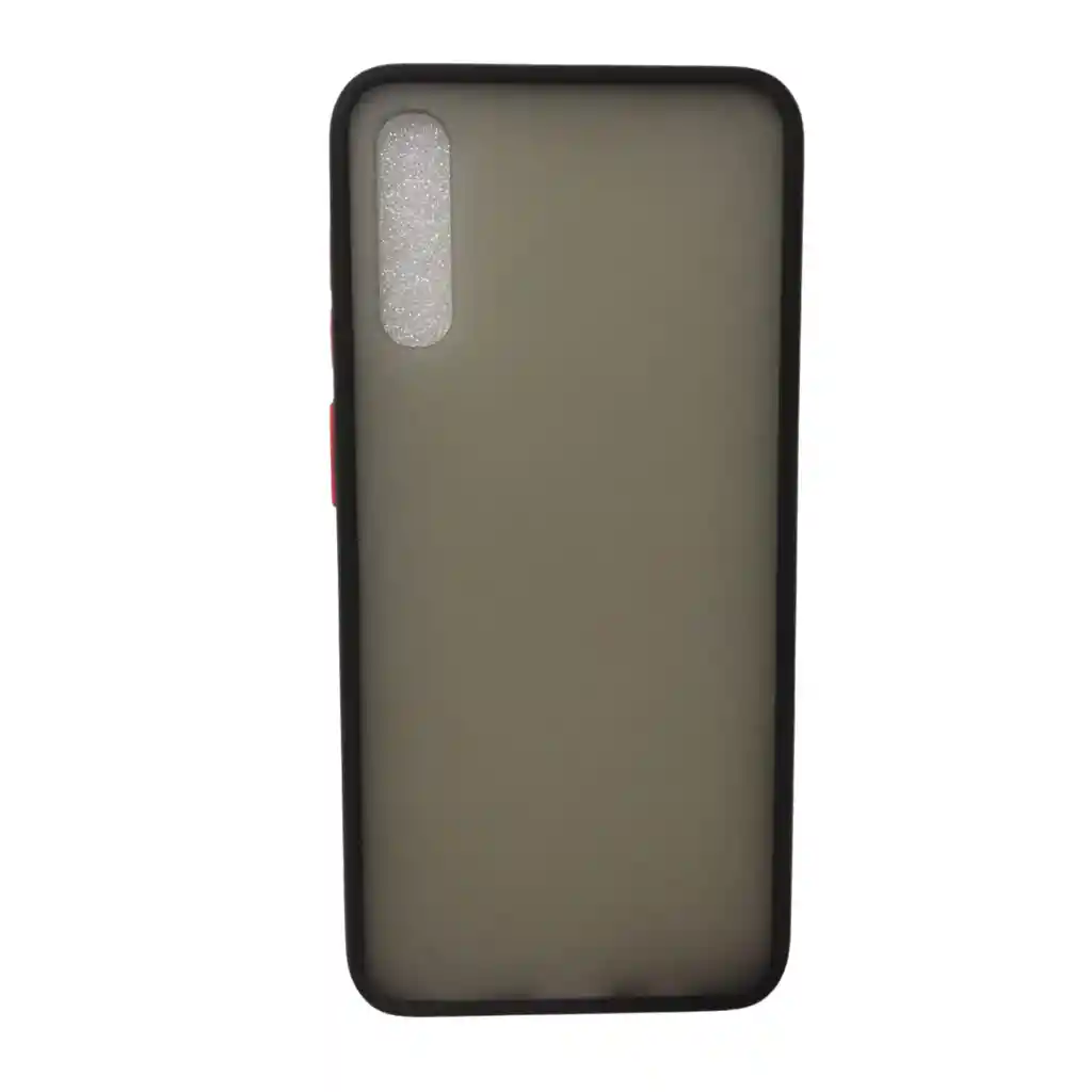 Samsung Funda Protector Traslucido Matte Negra Compatible A50S