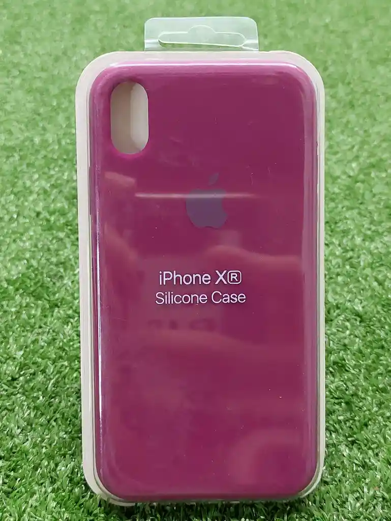 Iphone Xr | Forro Protector| Silicone Case | Violeta Burdeos | Iphone | Carcasa | Funda | Anti Humedad