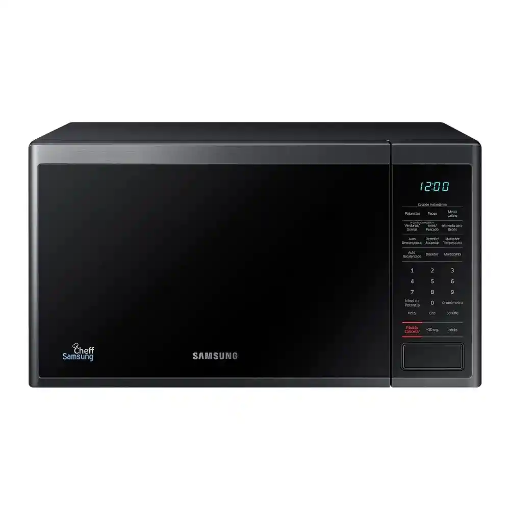 Horno Microondas Samsung Mg32j5133ag 32l Con Dorador Negro