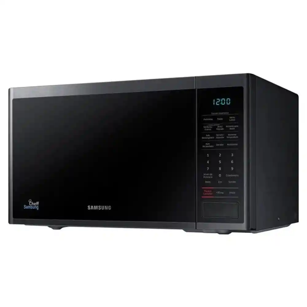 Horno Microondas Samsung Mg32j5133ag 32l Con Dorador Negro