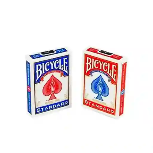 Juego De Cartas Bicycle Index Rojo O Azul