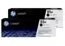 Hp Toner 85A Para Impresoras P1102W M1132 M1212 Color Negro Ce285A