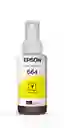 Epson Tinta 664 Amarillo Para Impresoras L210 L355 L365 L475 L 495 L555