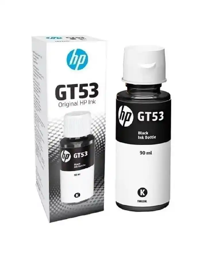 Hp Tinta Gt53 Color Negro Para Uso En Impresoras Marca