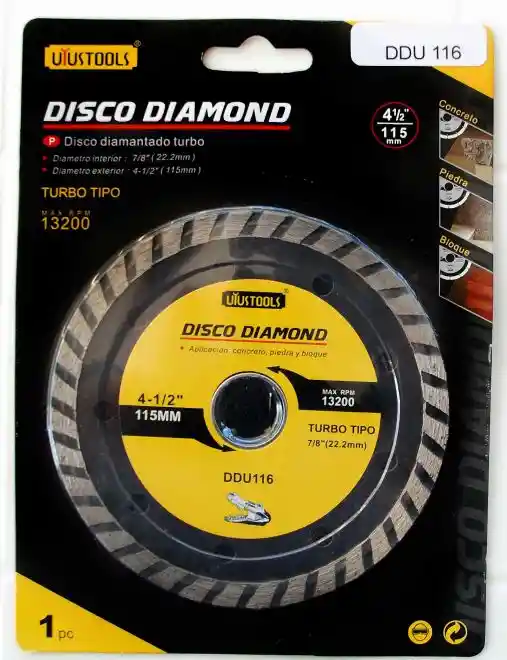 Disco Diamantado 4¨