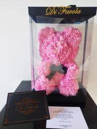 Oso De Rosas Mediano Rosado, Luxury Teddy Bear