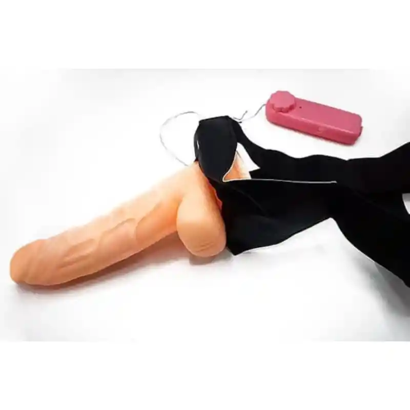 Arnes Vibrador Dildo Hueco Consolador Wear Penis