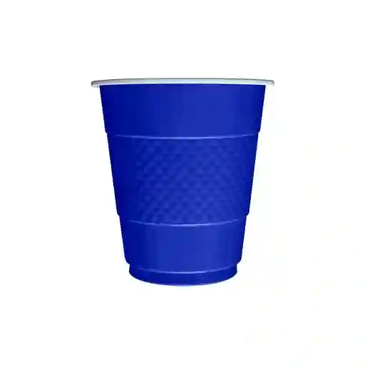 Vaso Azul Rey Biodegradable Oxo 7oz X 10