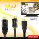 Cable Hdmi 3mt 4k 60hz Version 2.0 Solidview Cb754
