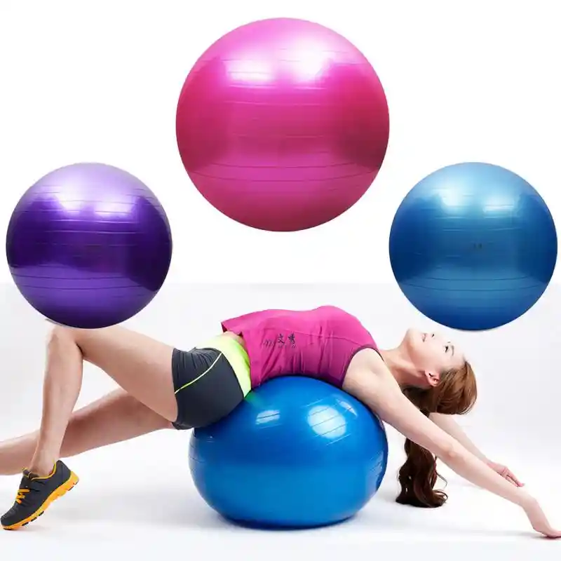 Yoga Balón Pilates Pelota Bola Gimnasia Gestacíon 65 Cm Colores Surtidos