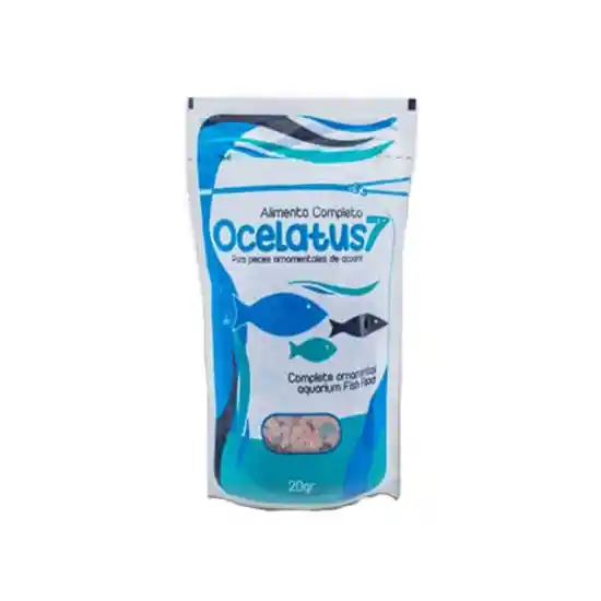 Ocelatus Alimento Para Peces X 100 Grs