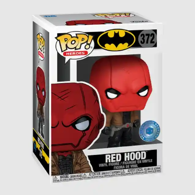 Funko Pop Red Hood Batman 372 Pop In A Box