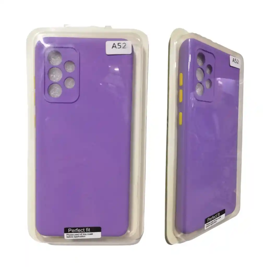 Samsung Funda Case Protector Camara Morada Compatible A52