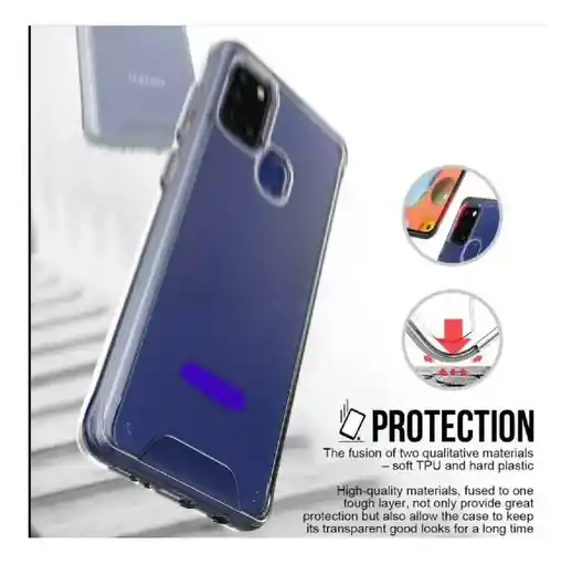 Samsung Funda Protector Case Clean Compatible A21S