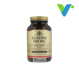 SOLGAR Glycine 500 Mg 100 Caps Vegetales Glicina