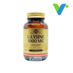 Solgar L-lysine 1000mg 50 Tabletas Lisina