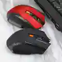 Mouse Inalambrico Style Gamer Rojo