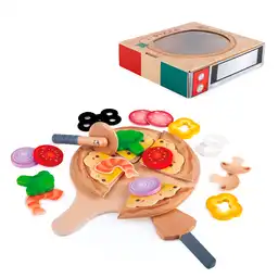 Set Perfecta Pizza Playset Hape Multicolor