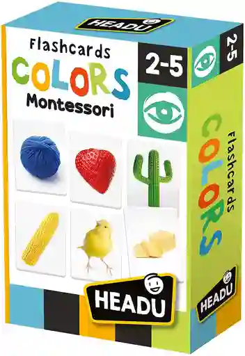 Flashcards Aprende Colores Montessori