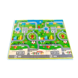 Alfombra De Juego Railway Hape Multicolor