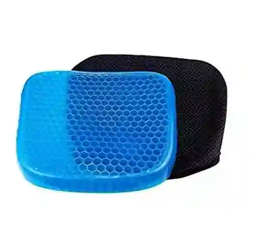 Cojin Silicona Gel Flexible Transpirable + Funda Protectora
