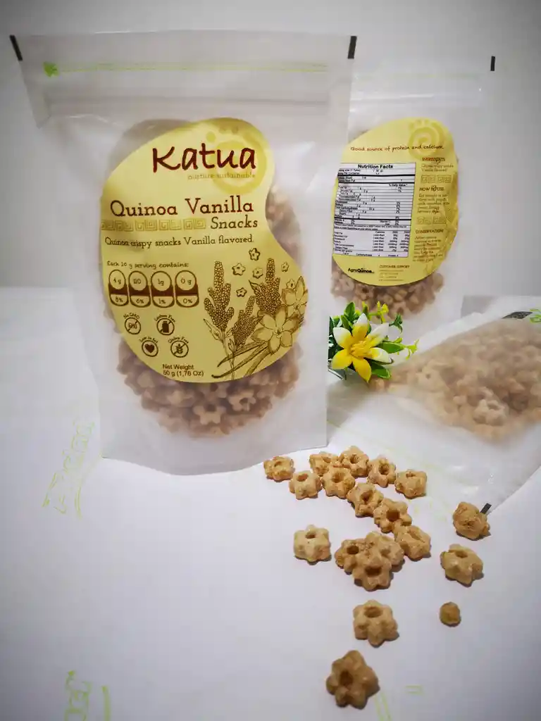 Quinoa Snacks Vainilla 50 Gr