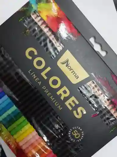 Colores Premium X 50 Unidades Norma