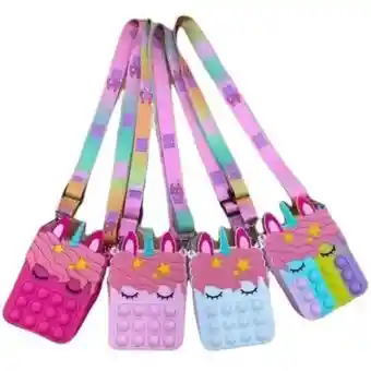 Pop Bolso- Menedero Push It De Unicornio