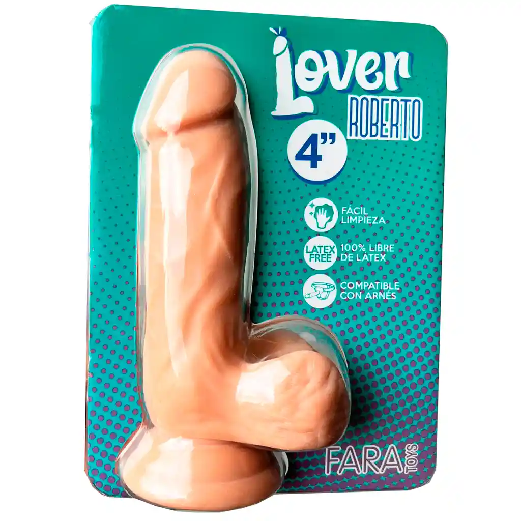 15cm Dildo Roberto Consolador Con Chupa