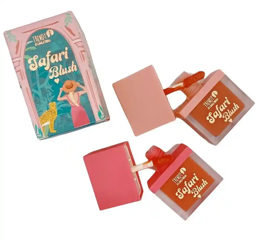 TRENDY Rubor Doble Liquido Safari Blush