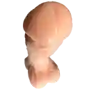 Dildo 22cm Silicona Con Chupa Roberto