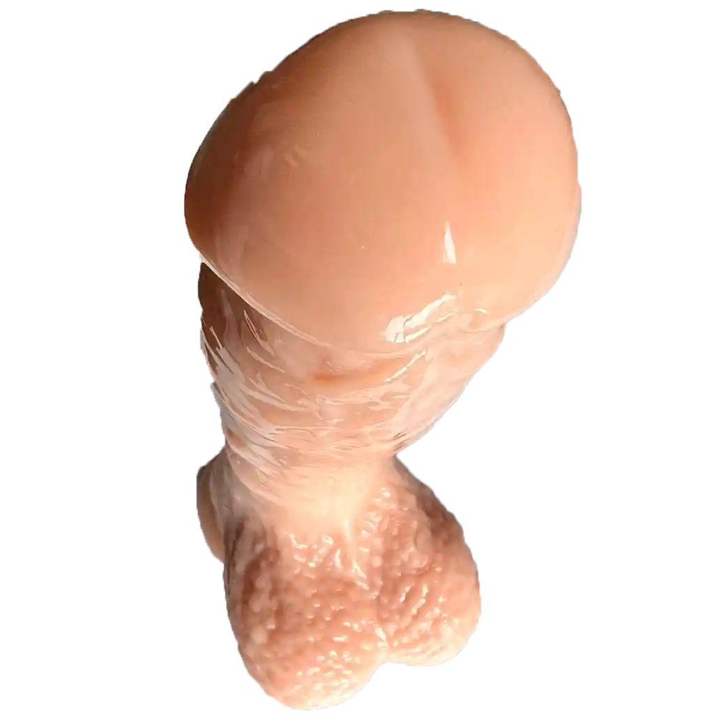 Dildo 22cm Silicona Con Chupa Roberto
