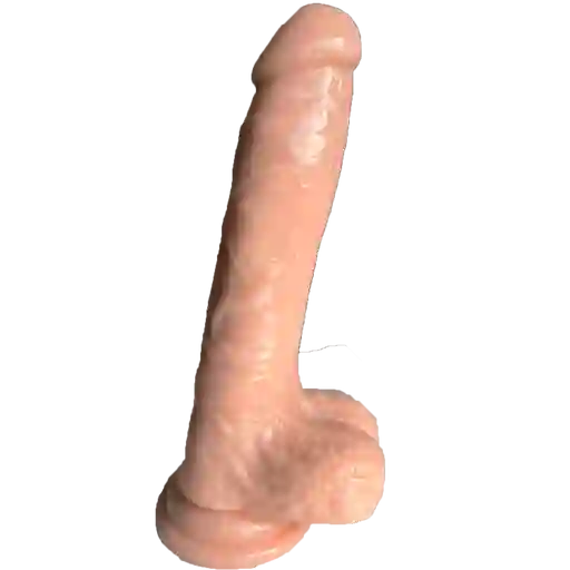 Dildo 22cm Silicona Con Chupa Roberto