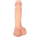 Dildo 22cm Silicona Con Chupa Roberto