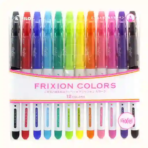 Colores Pilot Frixion Para Rocketbook X 12 Unidades