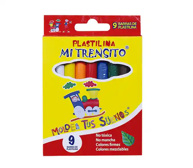 Plastilina Mi Trensito X9 Pequeña