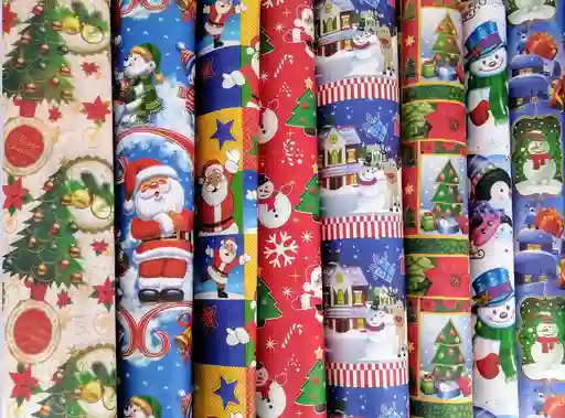 Papel Para Regalo Motivo Navideño Papel Regalo Navidad Marca Primavera